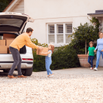 Family of 5 moving into new home
