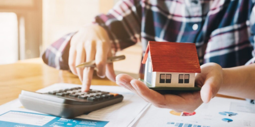 Refinance image home and calculator